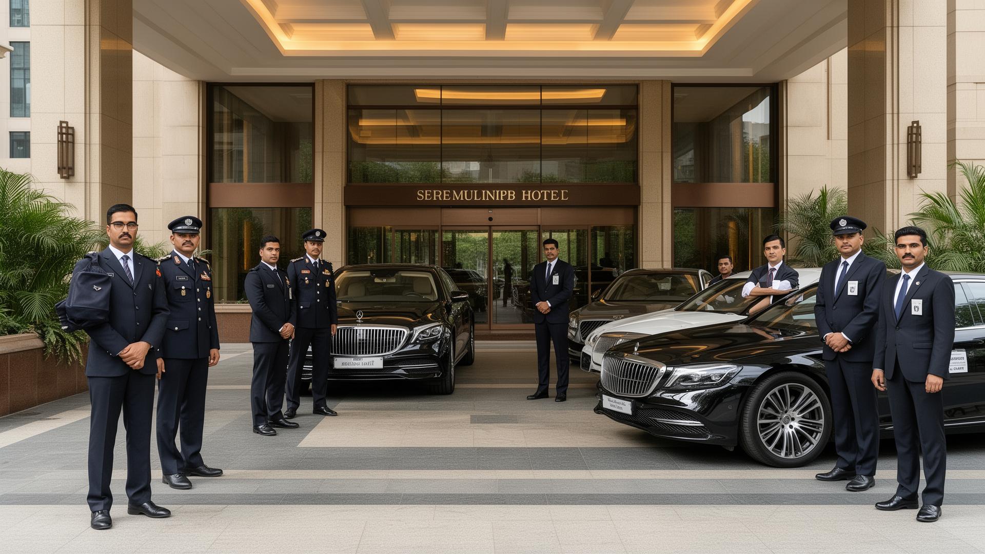 Security Team at Hotel